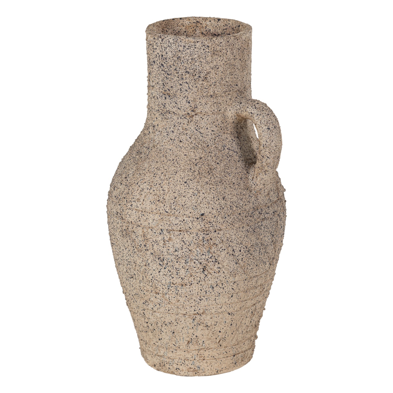 Vases Vaza decorativa bej nisipiu din ceramica 42 cm Sive Woood