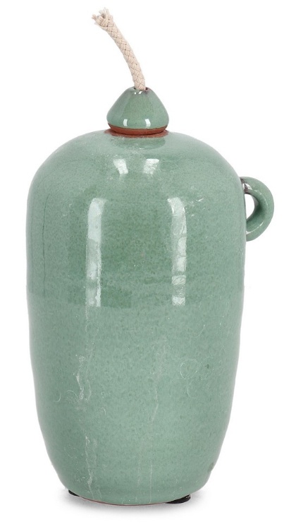 Pots & Planters Vaza decorativa verde din ceramica 19 cm Esma Bizzotto