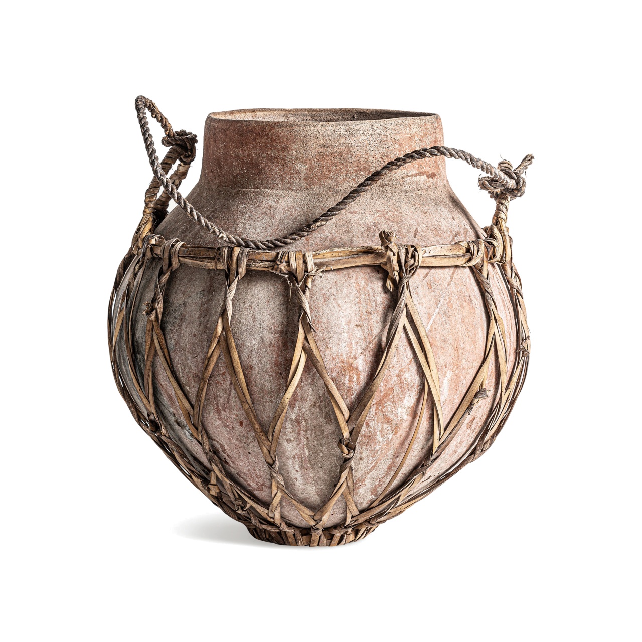 bucatarii rustice Vaza maro din ceramica 47 cm Deodhe Vical Home