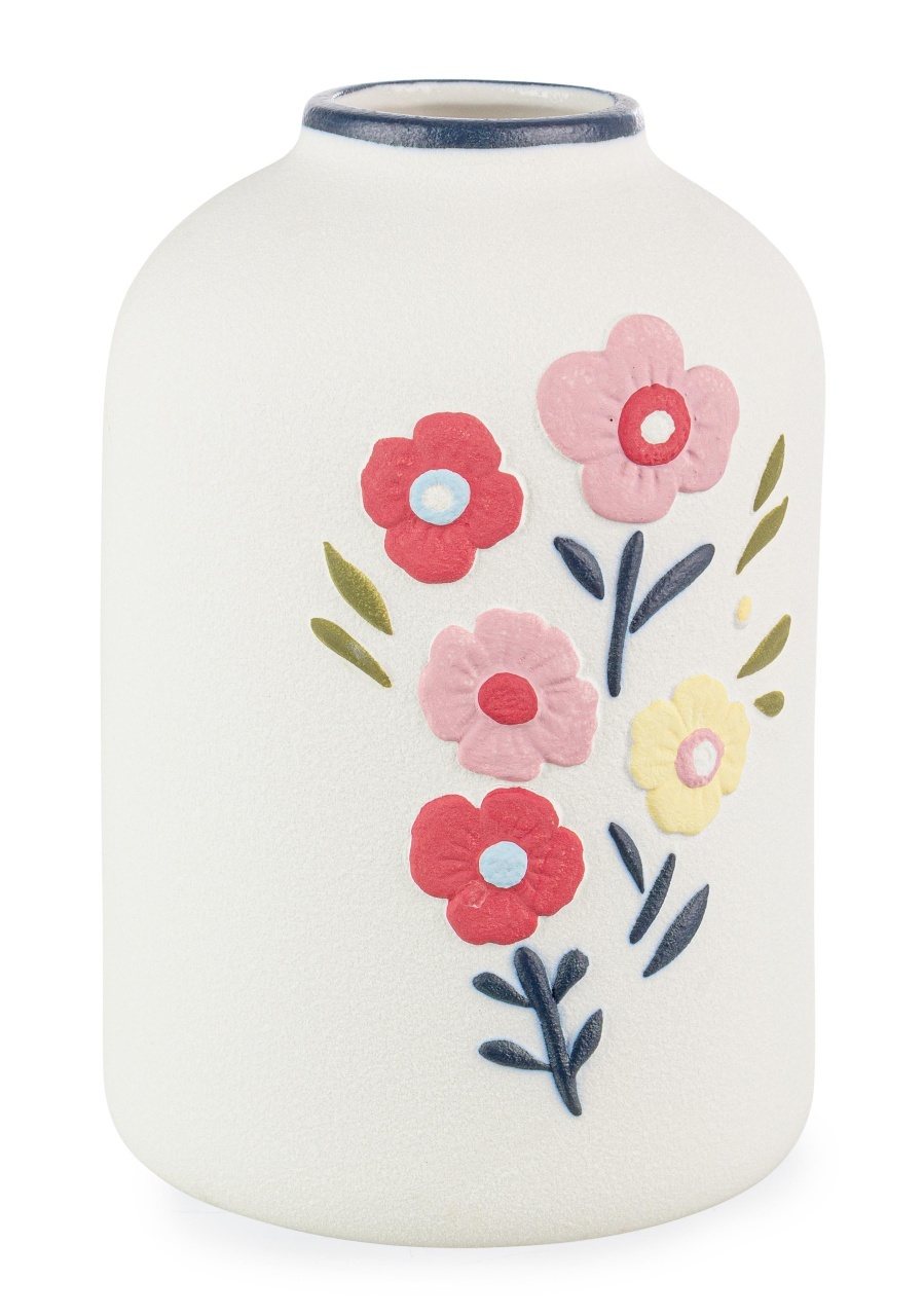 Vases Vaza multicolora din ceramica 19 cm Floryn Bizzotto