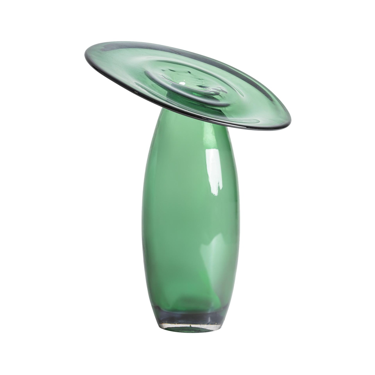 hol Vaza verde din sticla 51 cm Akari Vical Home