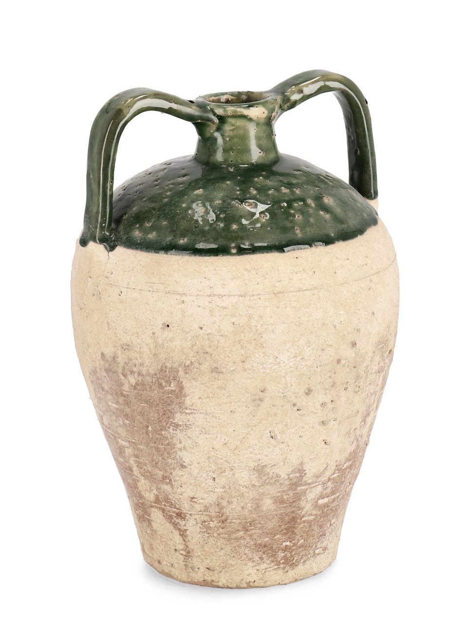 Vases Vaza verde/maro din ceramica 33 cm Rune Bizzotto
