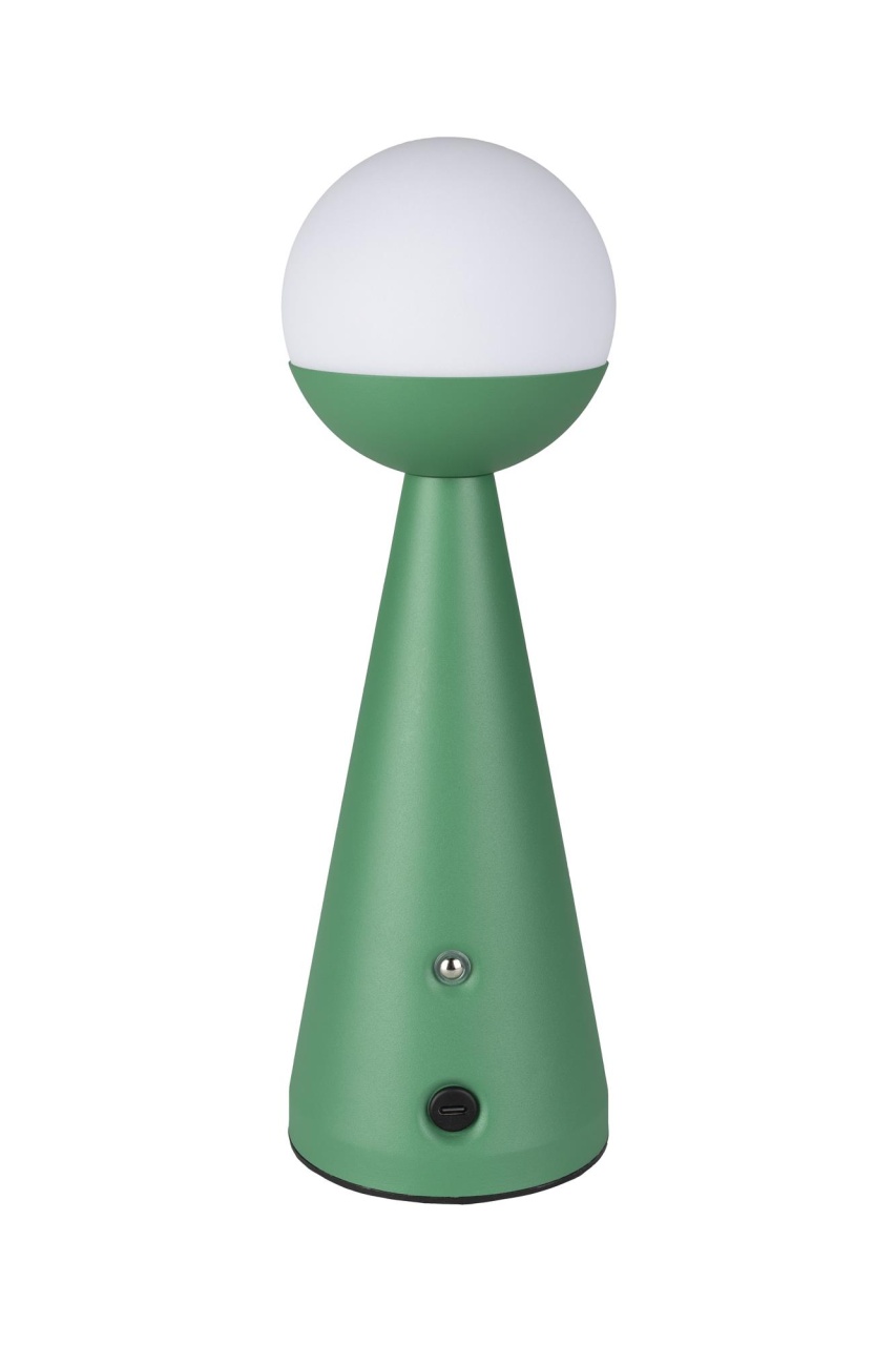 Lamps Veioza verde din metal 30 cm Bello Zuiver