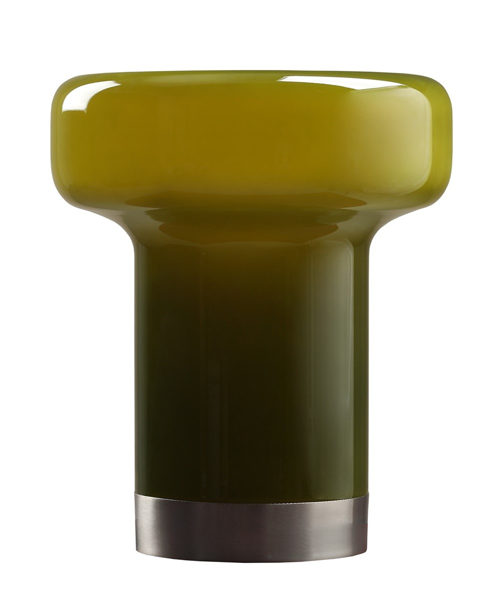 Quiet Object Veioza verde lime din sticla 30 cm Bonbon Quiet Object