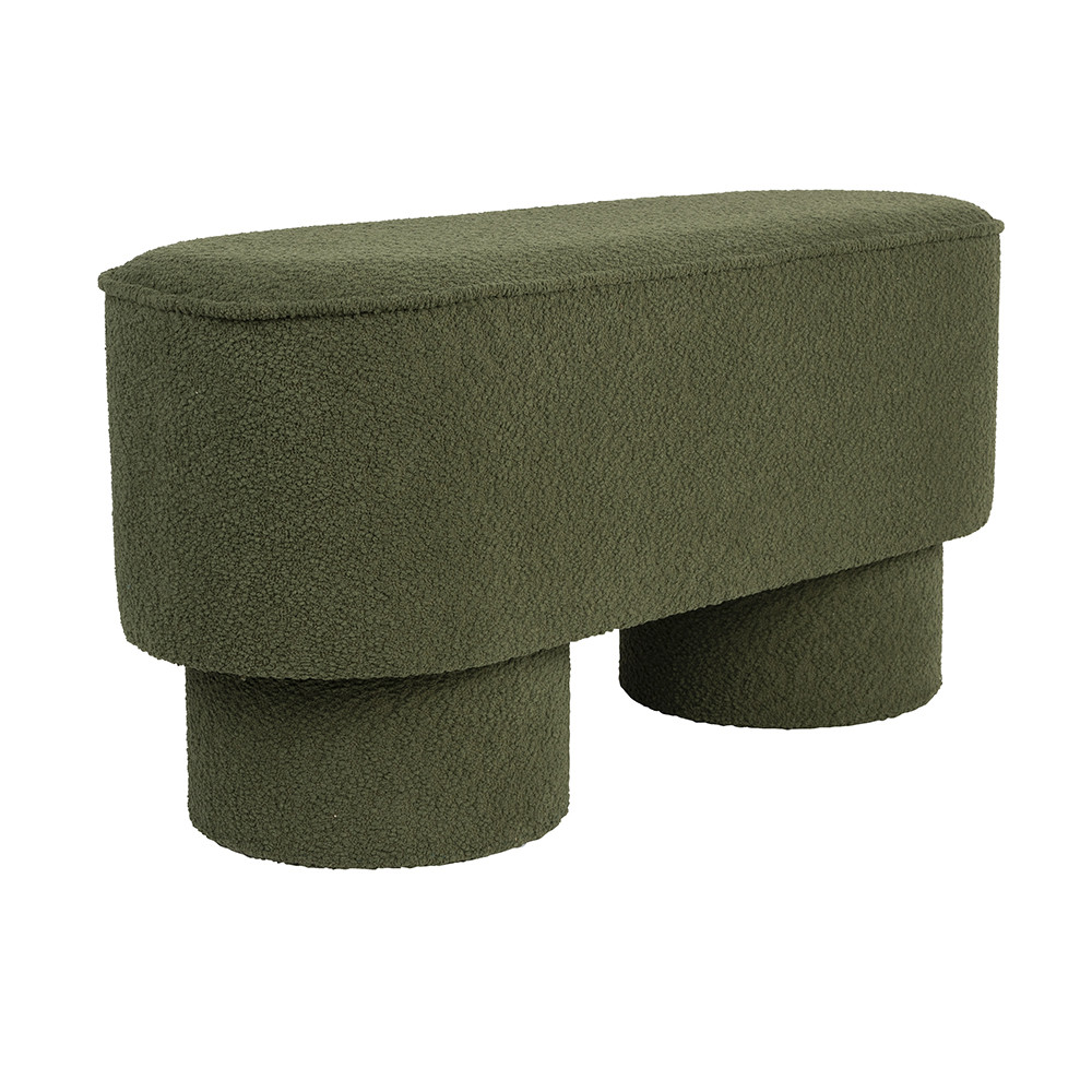 Quiet Object Bancheta verde din textil 93 cm Marcos Quiet Object