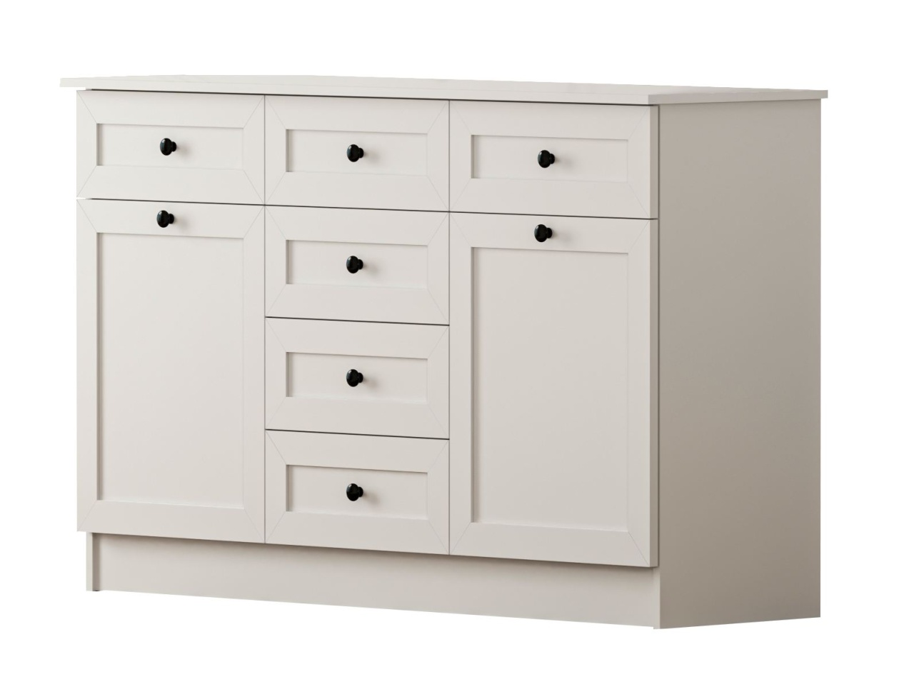 Dressers Bufet inferior alb 130 cm Dohe The Home Collection