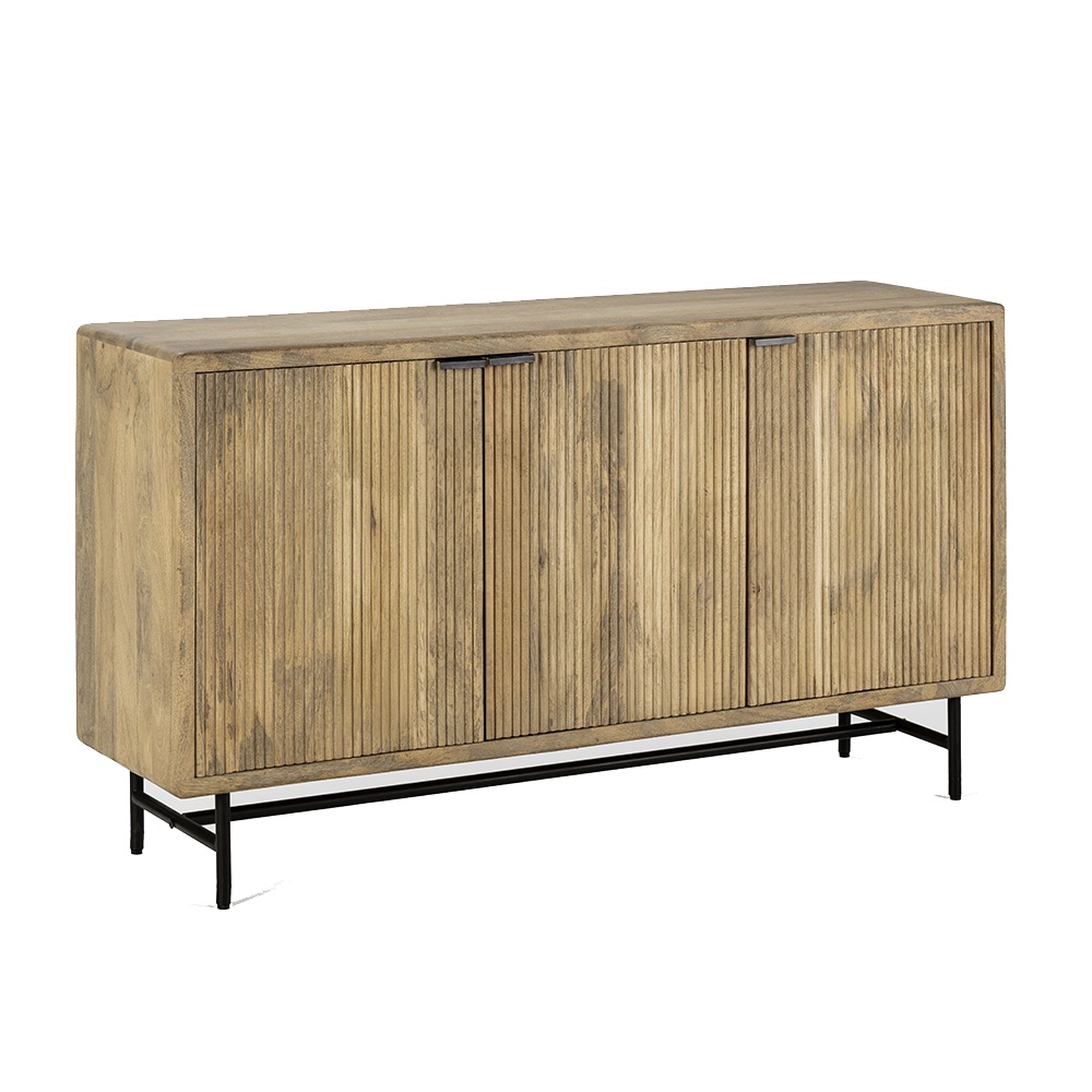 Buffets & Sideboards Bufet inferior maro din lemn 150 cm Mundra Quiet Object