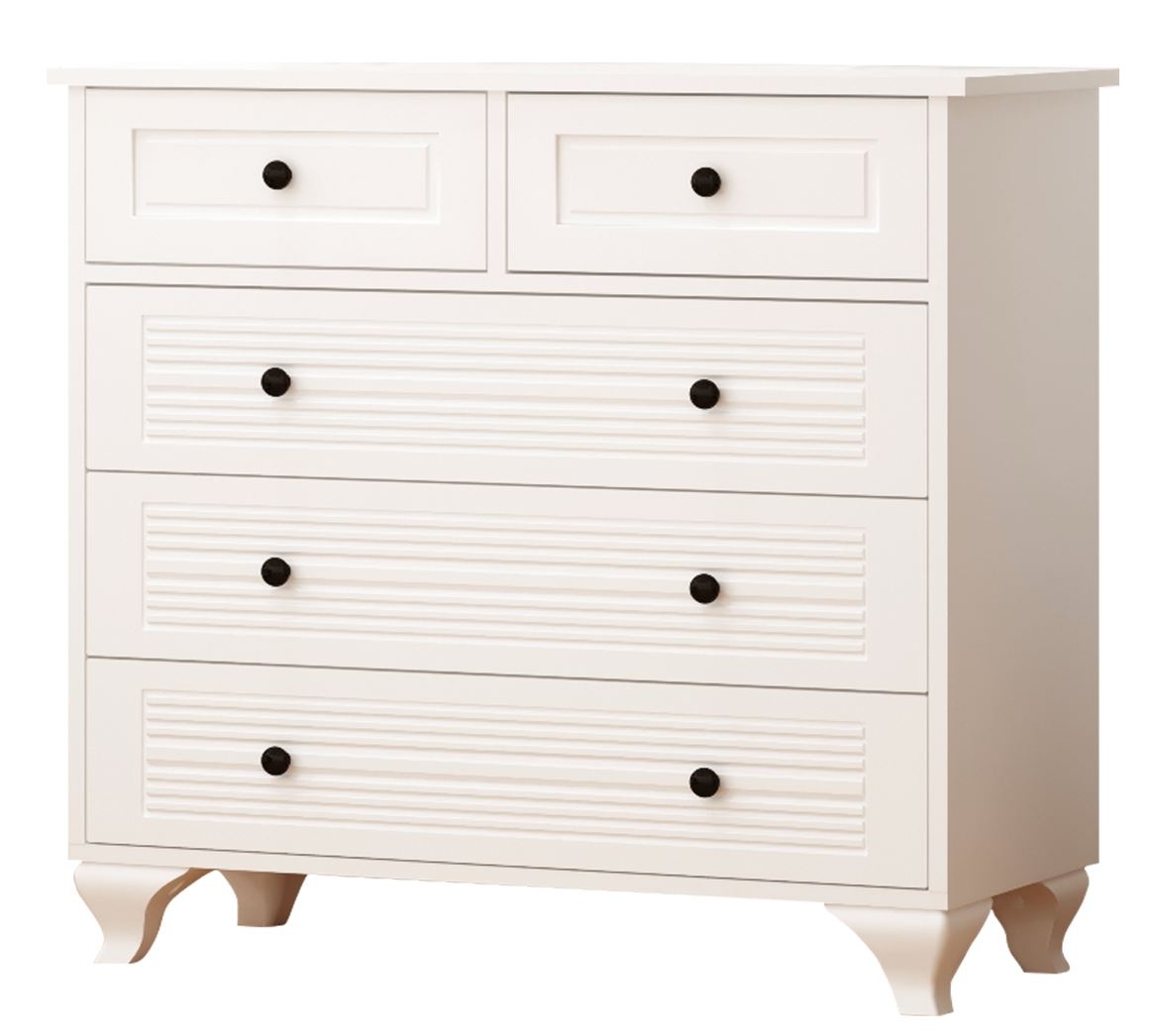 Dressers Comoda alba 86 cm Sinia The Home Collection