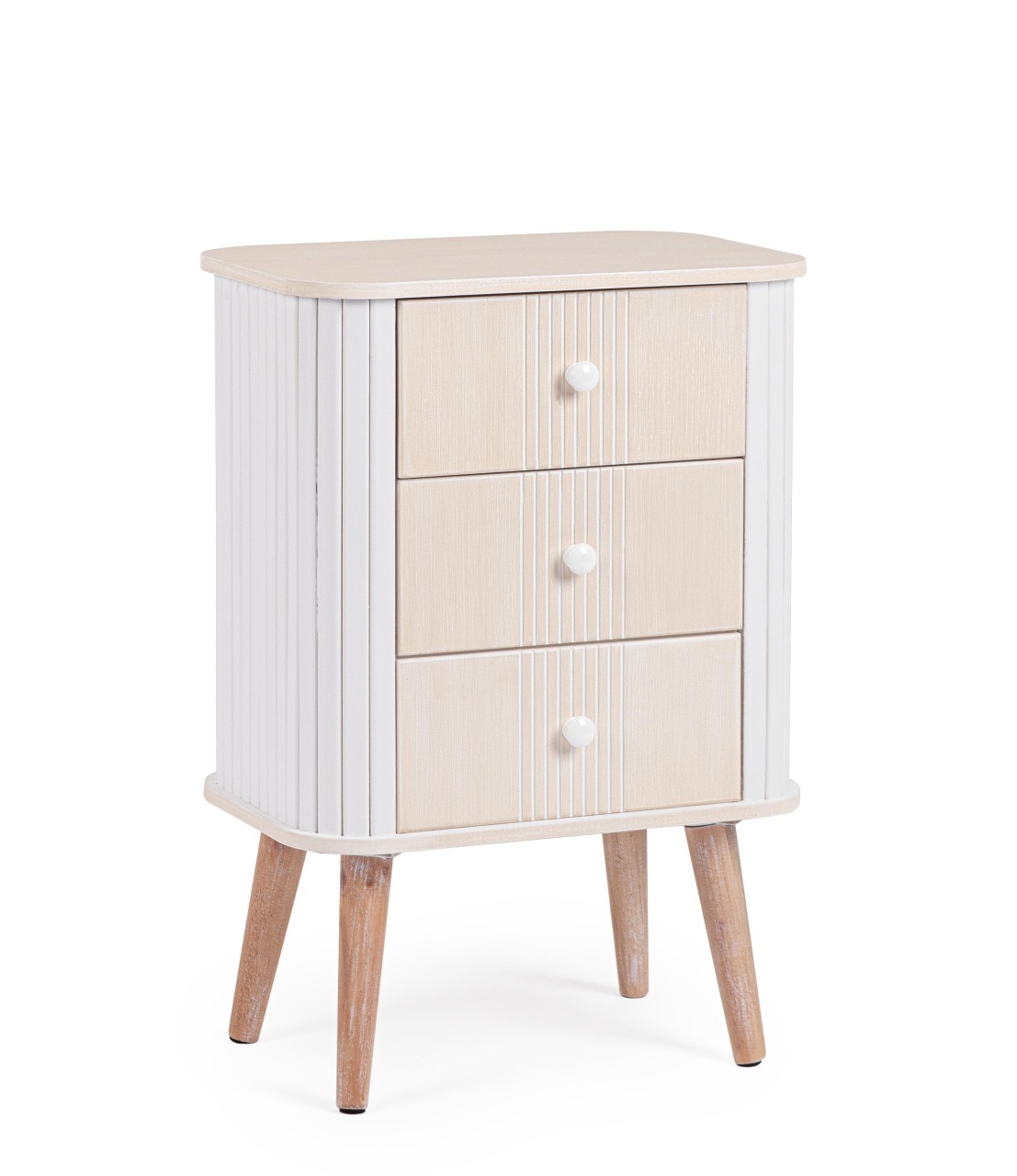 Dressers Comoda alba/bej 45 cm Vesly Bizzotto