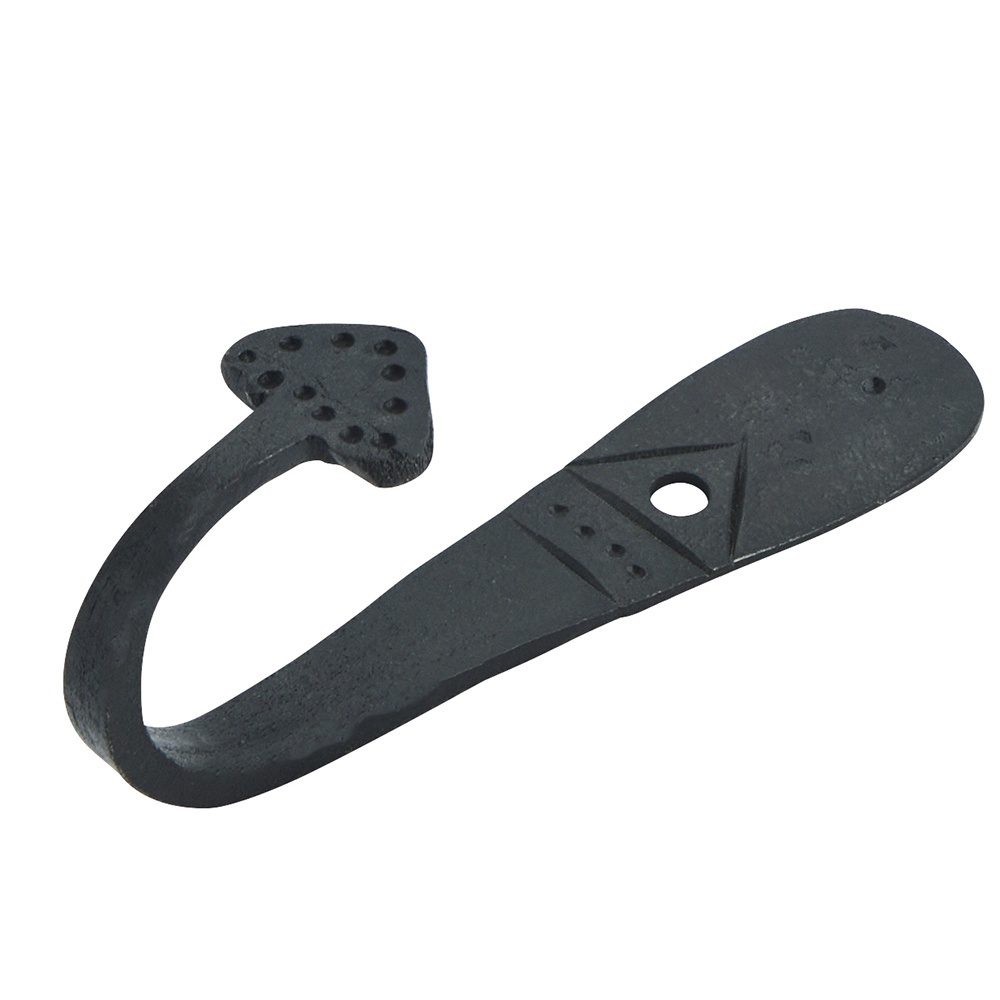 Storage Hooks & Racks Cuier negru din metal Beth Madam Stoltz