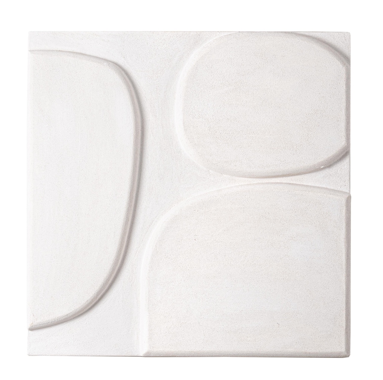 Wall Paneling Decoratiune de perete alba 80x80 cm Albin Bizzotto
