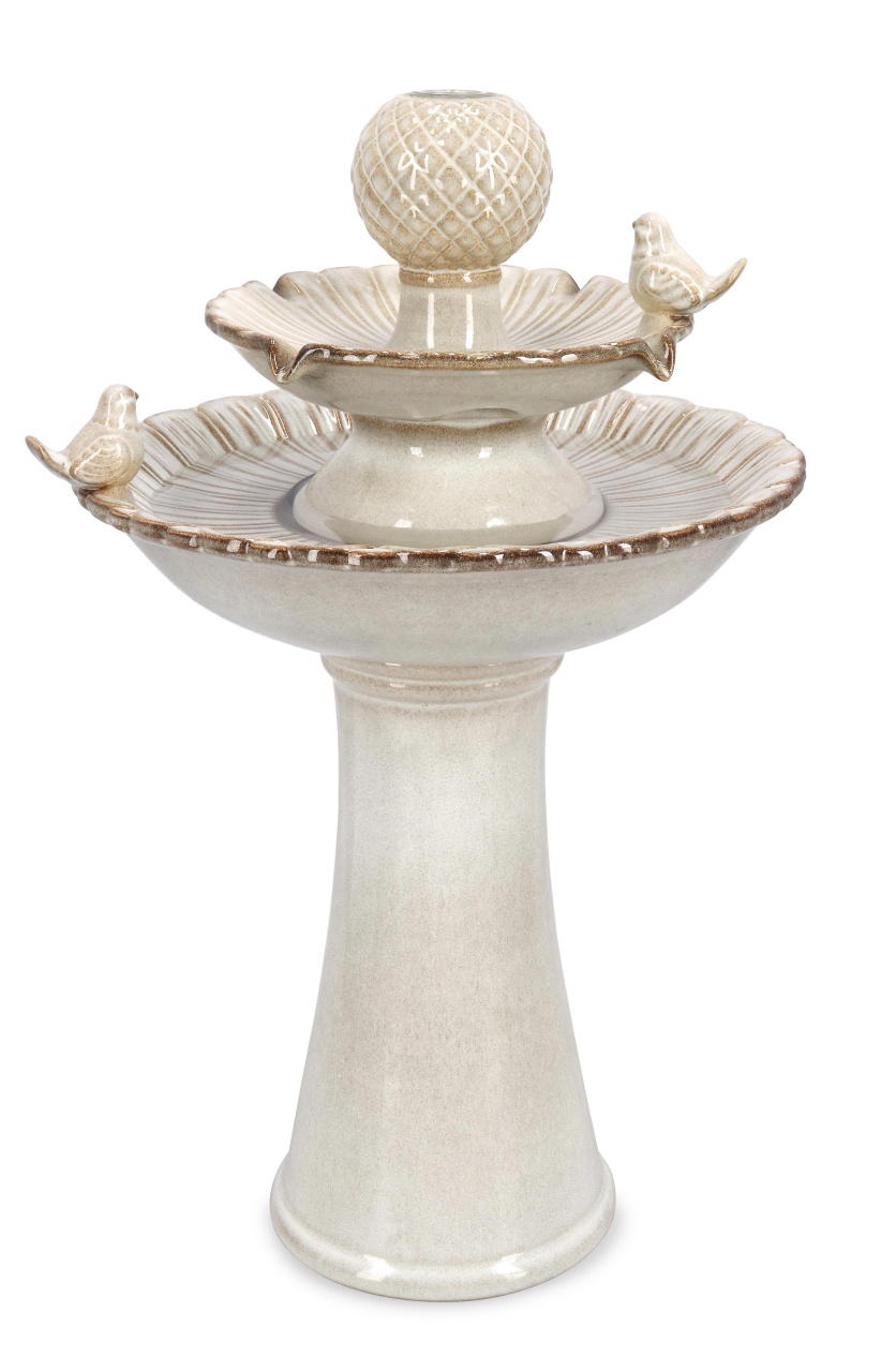 Fountains & Ponds Fantana arteziana bej din ceramica Niky Bizzotto