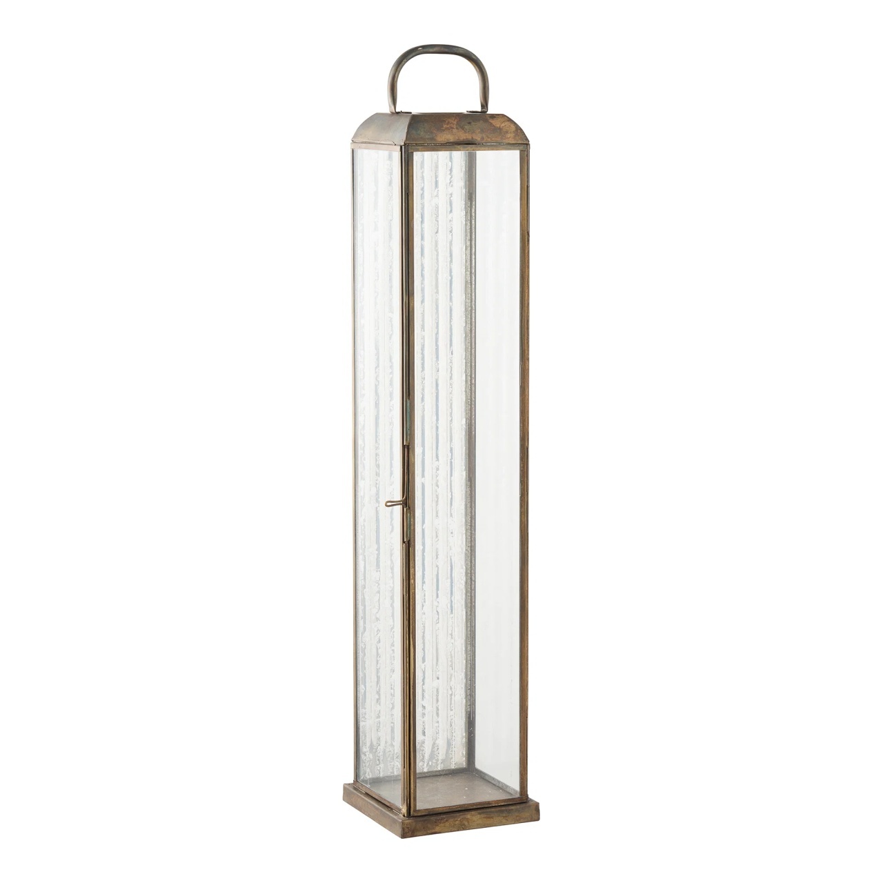 Candle Holders Felinar maro alama/transparent din sticla 60 cm Herslev House Nordic