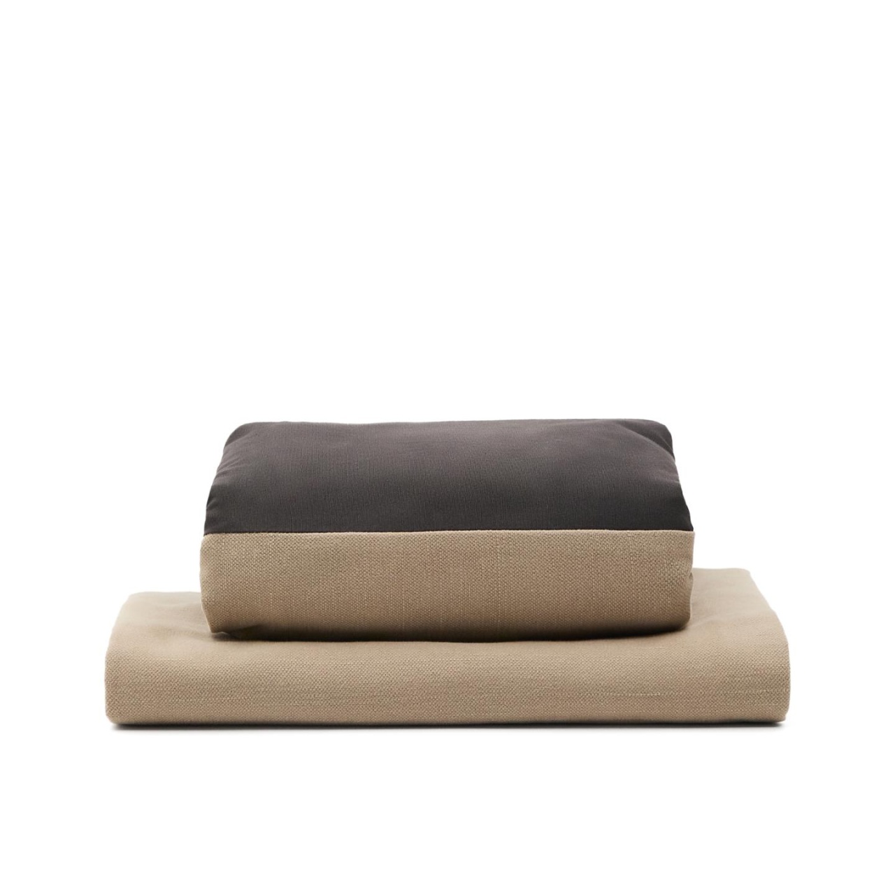 kave taburetes Husa pentru pat grej din textil 90x200 cm Jaira Kave Home