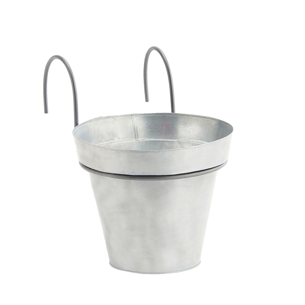 Pots & Planters Jardiniera argintie din metal 16 cm Tory Madam Stoltz