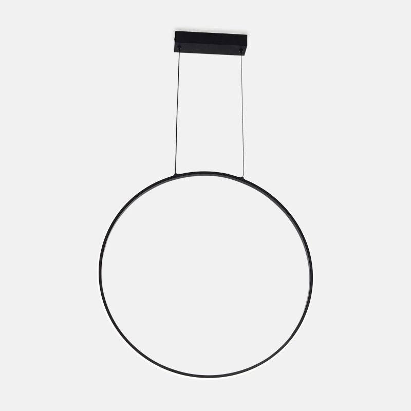 Lighting Fixtures Lustra neagra din metal Rascal Zuma Line