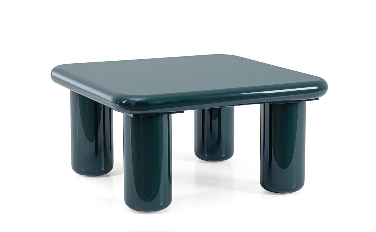 Tables Masa de cafea albastru inchis 80x80 cm Otilia Bizzotto