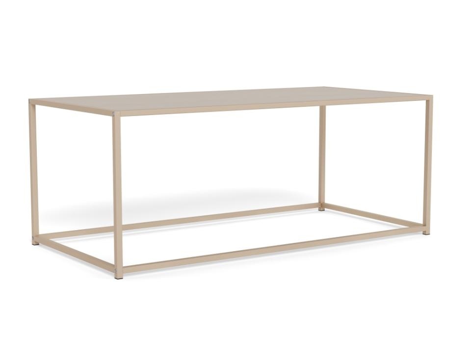Coffee Tables Masa de cafea gri din metal 50x100 cm Seaford Actona Company