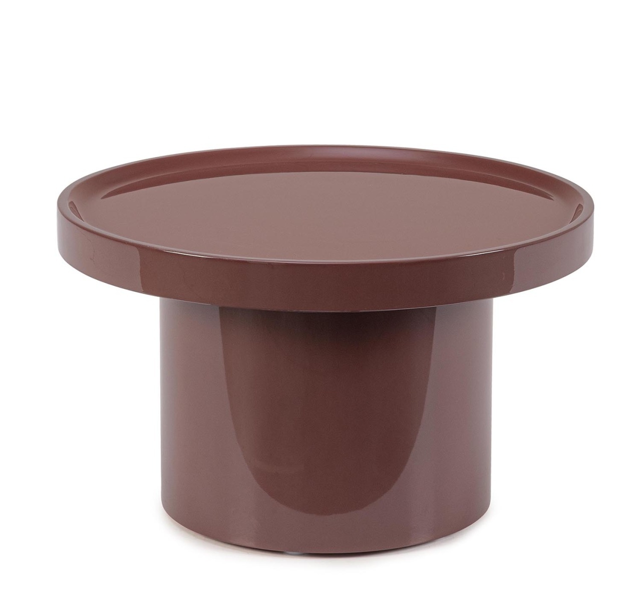 Tables Masa de cafea maro caramiziu 50 cm Otilia Bizzotto