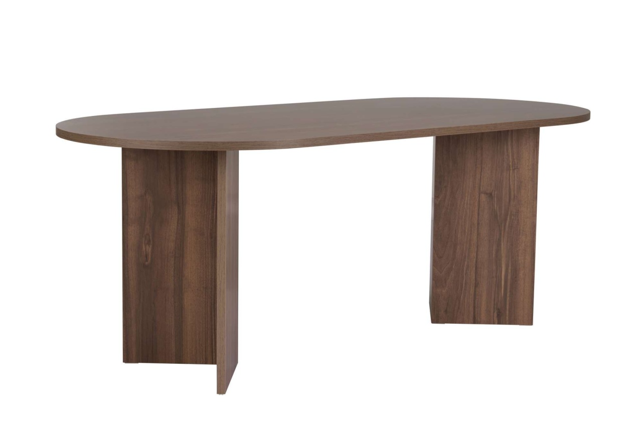 masa dining rotunda Masa dining maro inchis 90x200 cm Sabella Nordure