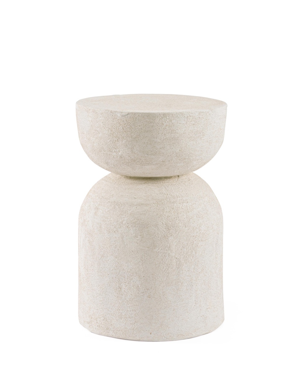 Coffee Tables Masa laterala crem din plastic 31 cm Albin Bizzotto