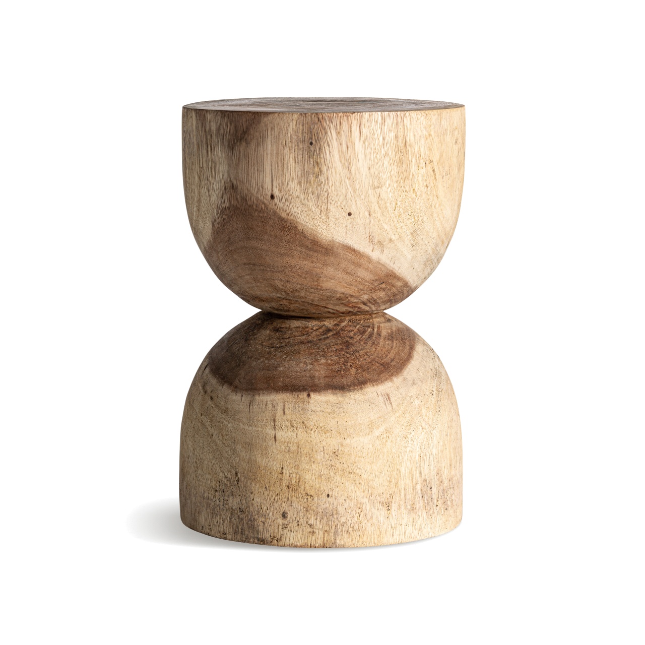 bucatarii rustice Masa laterala maro din lemn 30 cm Rimini Vical Home