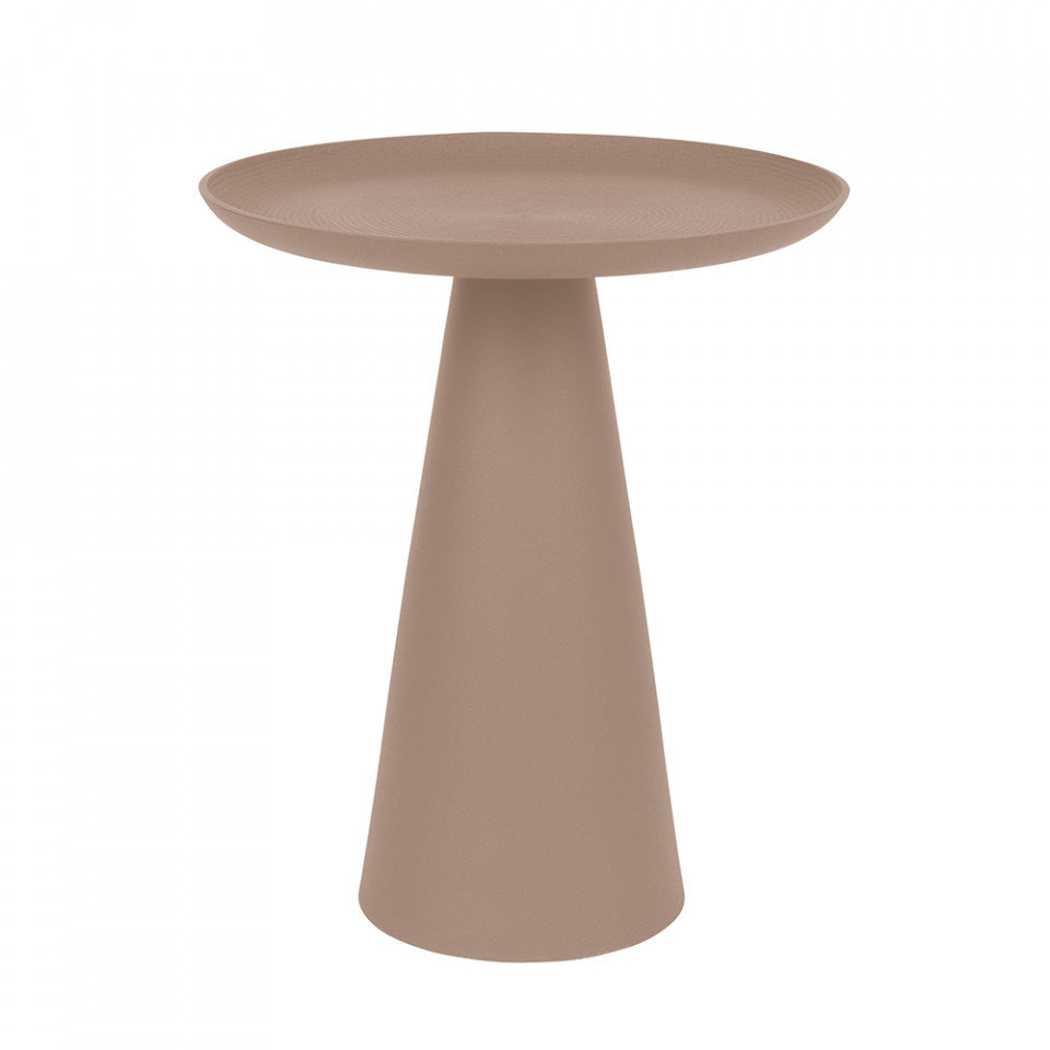 Quiet Object Masa laterala roz din metal 35 cm Ringar Quiet Object