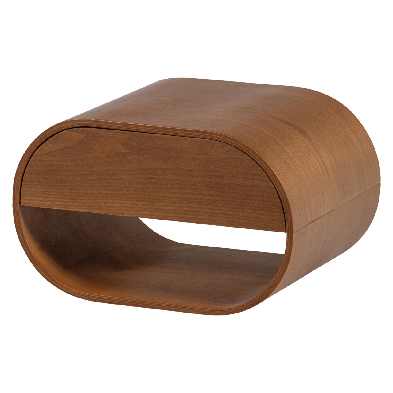 Nightstands Noptiera pentru perete maro Momo Woood