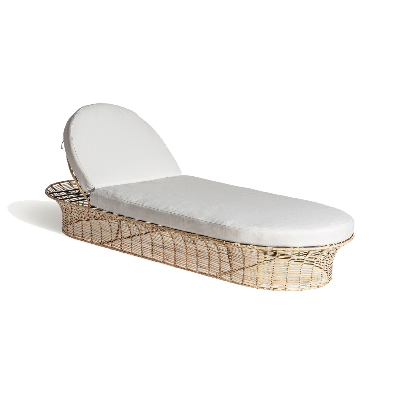 Outdoor Furniture Pat de zi maro din ratan 200 cm Glades Vical Home