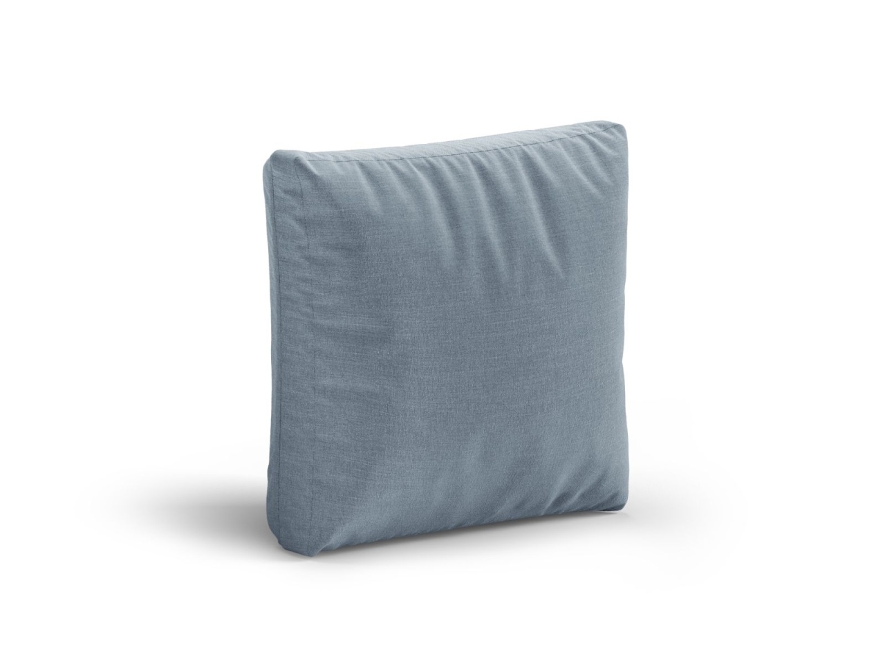 borduri trotuar Perna patrata albastru deschis din textil 65x65 cm Heritage Lin Micadoni