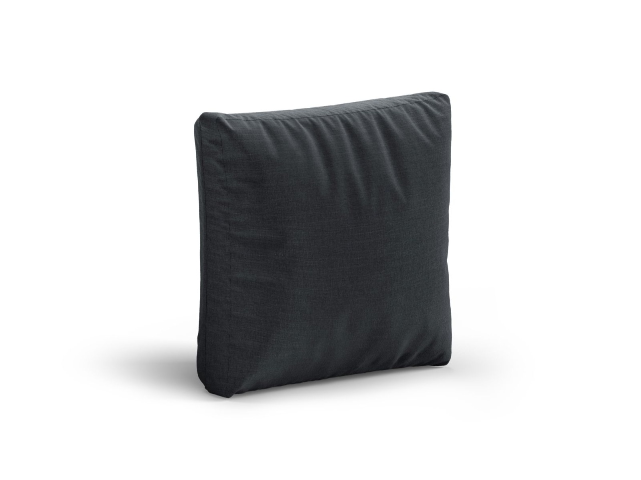 borduri pavaje Perna patrata gri-albastra din textil 55x55 cm Heritage Lin Micadoni