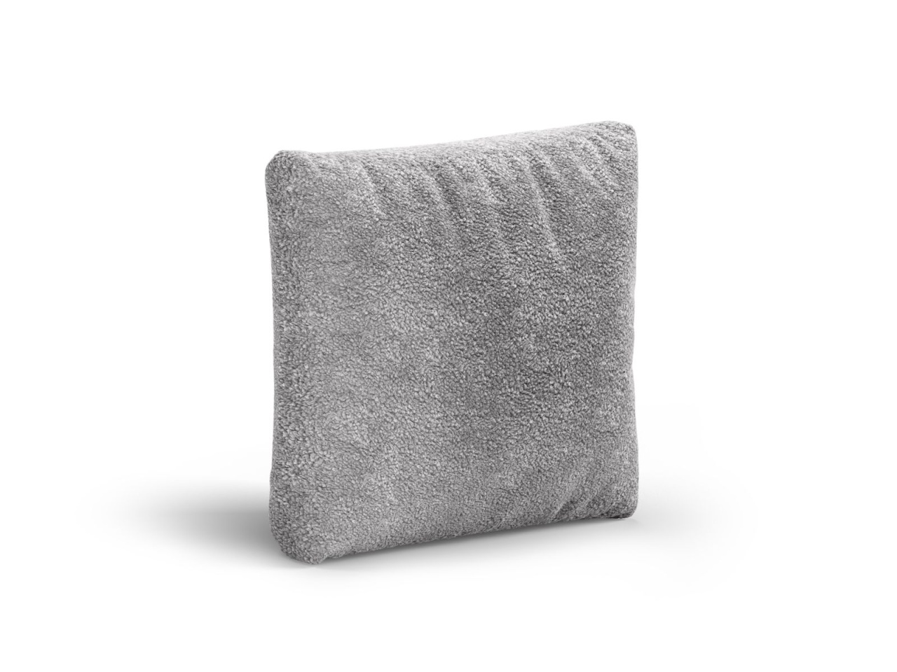 borduri pavaje Perna patrata gri deschis din textil 65x65 cm Heritage Boucle Rolf Micadoni