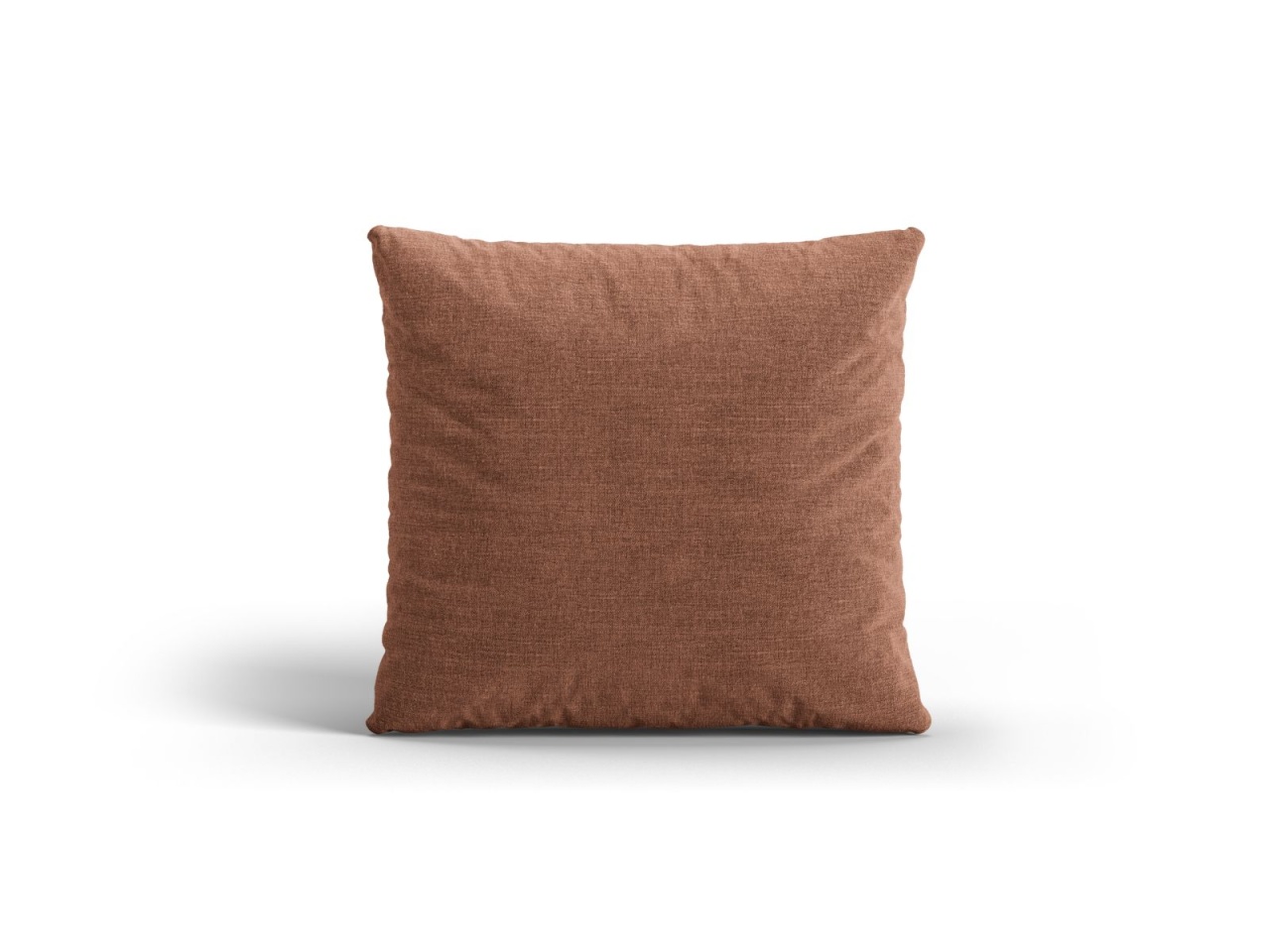 huse perne decorative 50x50 Perna patrata maro chihlimbar din textil 50x50 cm Classic Lins Micadoni