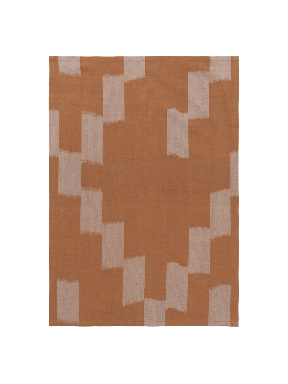 Kitchen Towels Prosop pentru bucatarie maro din bumbac 50x70 cm Ikat Ferm Living
