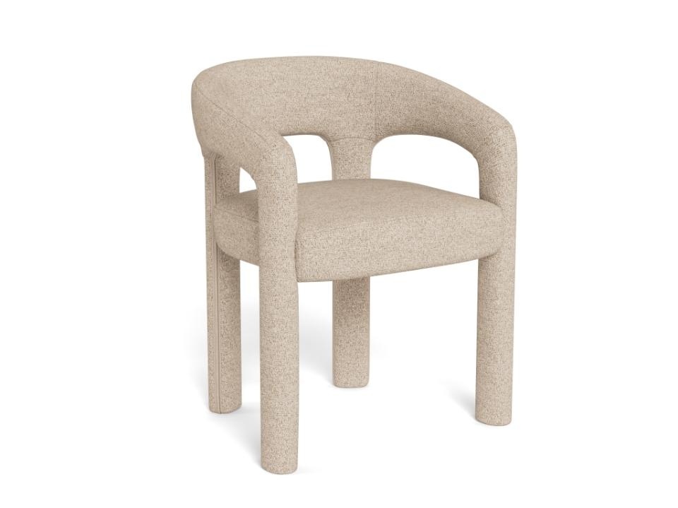 Quiet Object Scaun dining bej din textil Cole Quiet Object