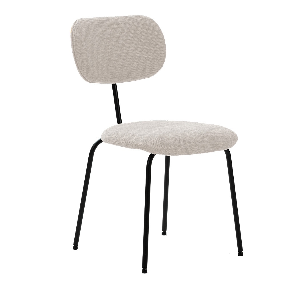 Quiet Object Scaun dining bej din textil Dash Quiet Object