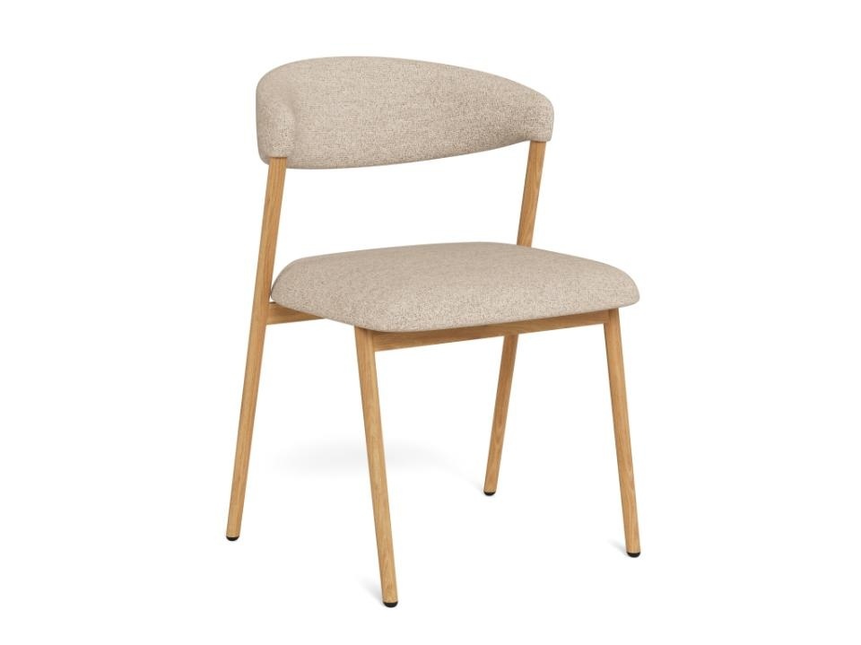 Chairs Scaun dining bej din textil Larry Actona Company