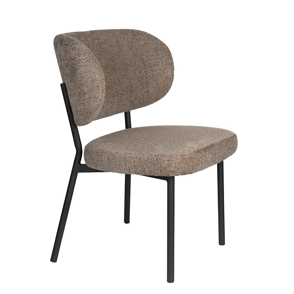 Quiet Object Scaun dining maro din textil Sanne Quiet Object