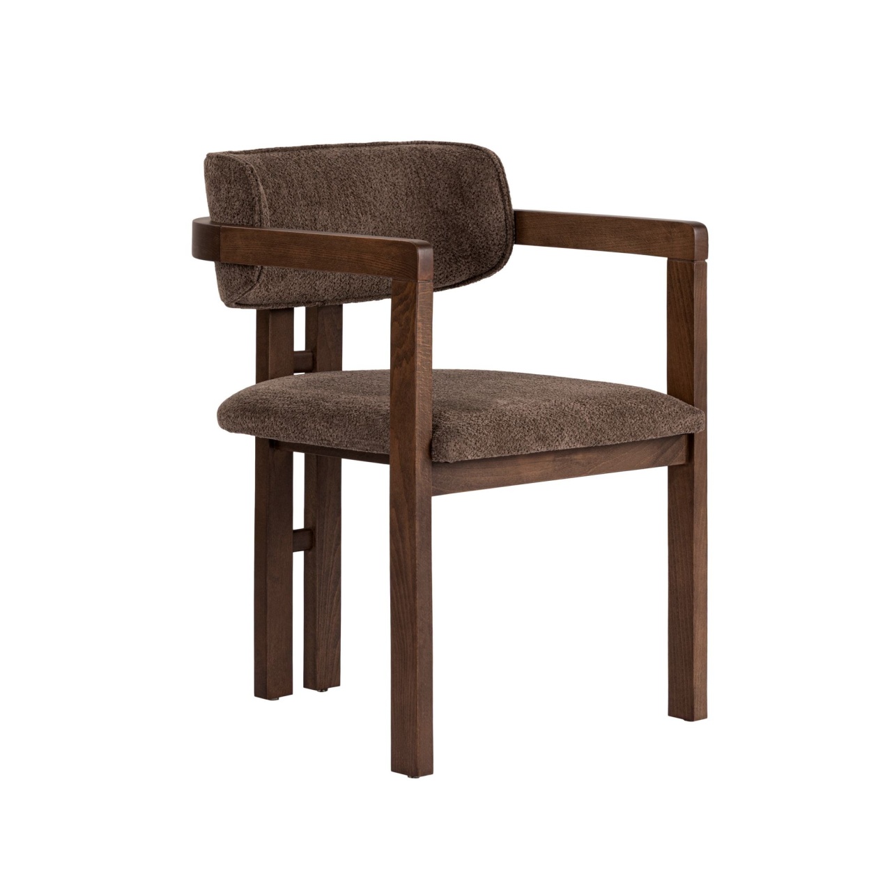 Chairs Scaun dining maro inchis din lemn Toscana Nordure
