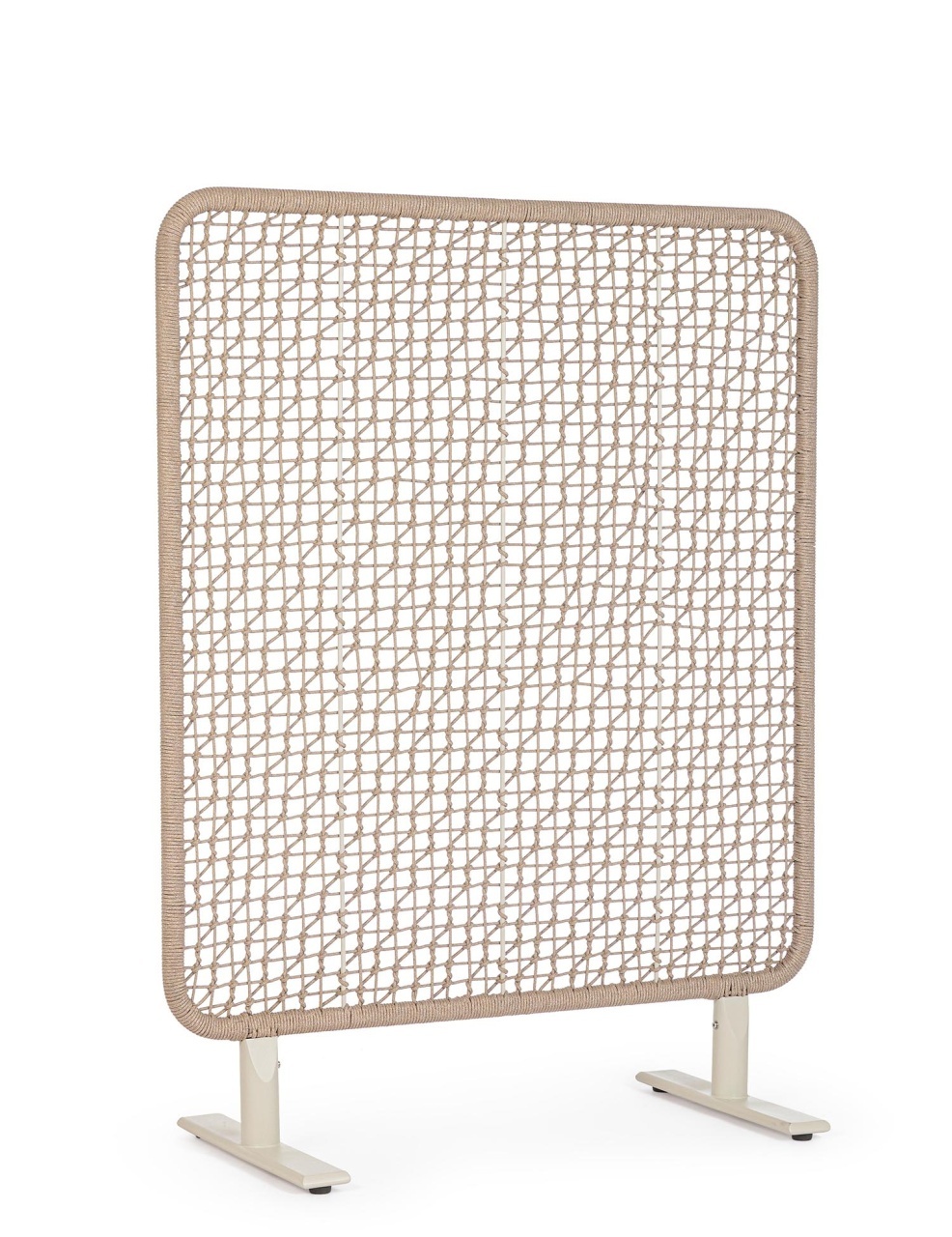 Room Dividers Separator camera bej din metal 120x150 cm Babilo Bizzotto