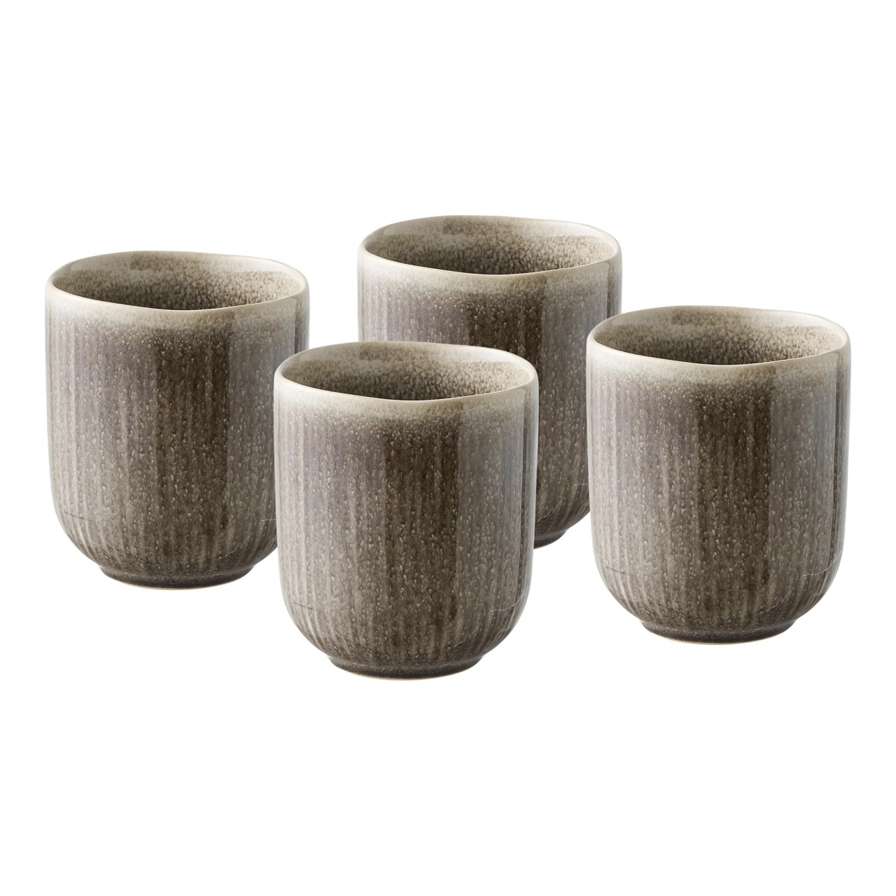 cani personalizate termosensibile Set 4 cani gri din ceramica 8x10 cm Viola House Nordic