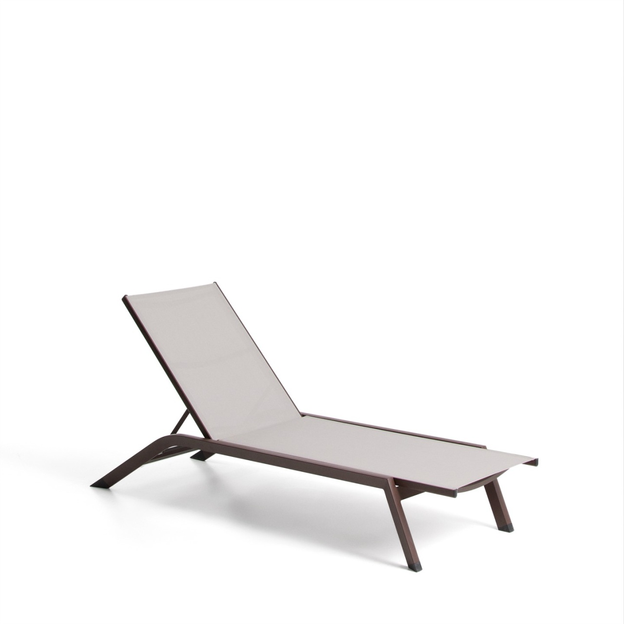 Outdoor Furniture Sezlong grej din metal Capraia Kave Home