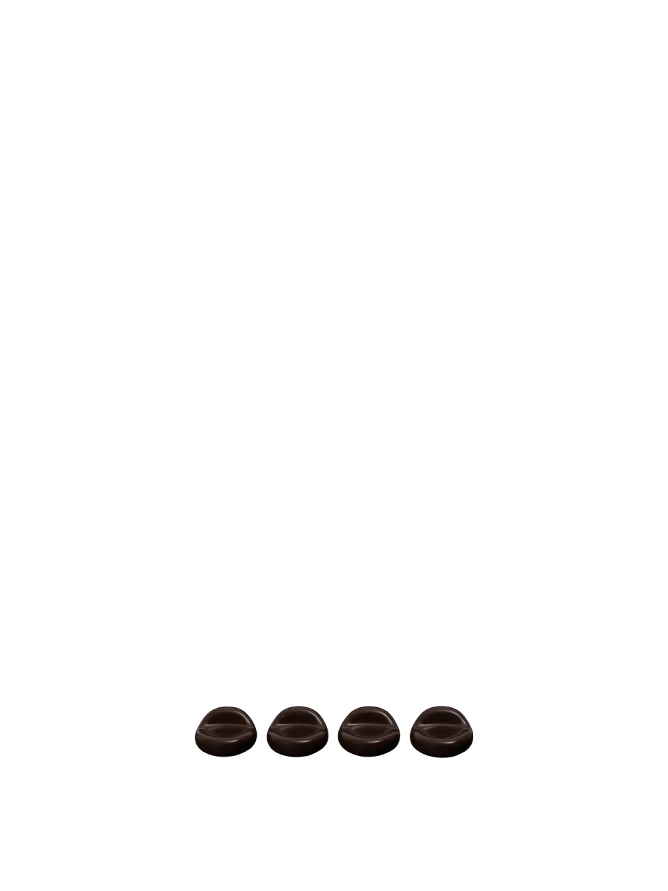 Pots & Planters Suport ghiveci maro din ceramica 5x6 cm Nube Ferm Living