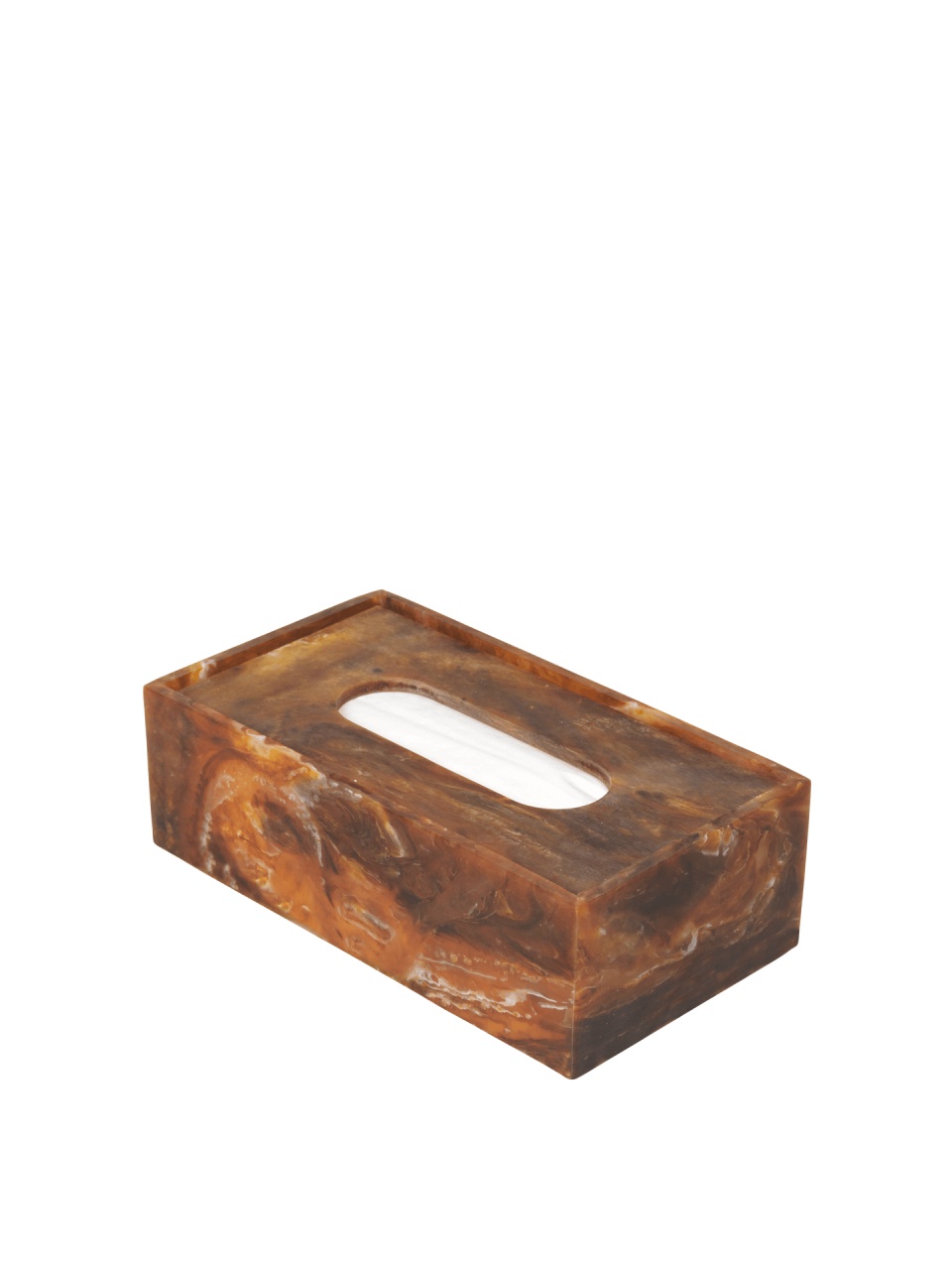 Suport servetele de bucatarie maro din fibre naturale Mist Ferm Living