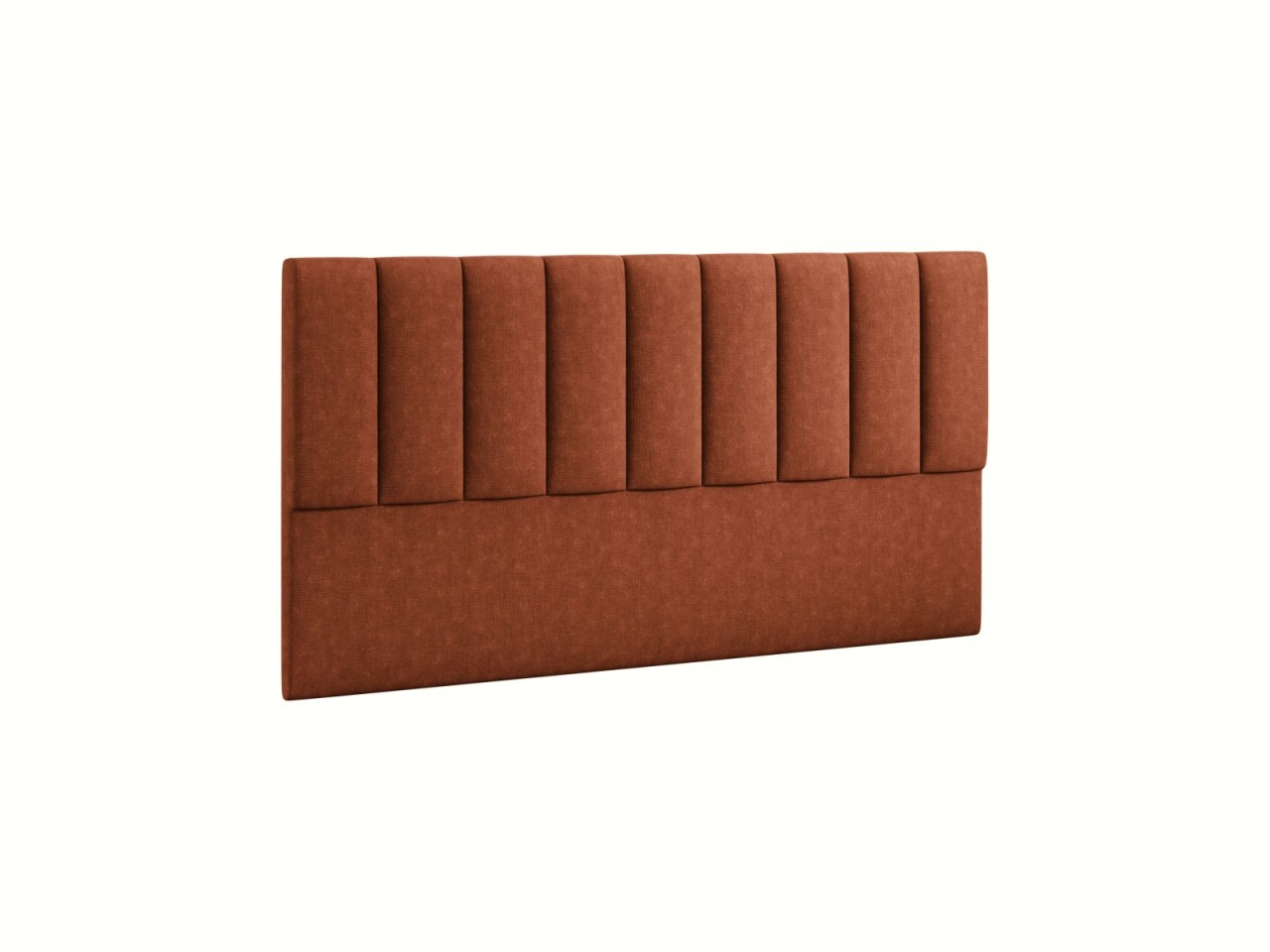 Tablie pat maro caramiziu din textil 200 cm Marl Liberty Micadoni