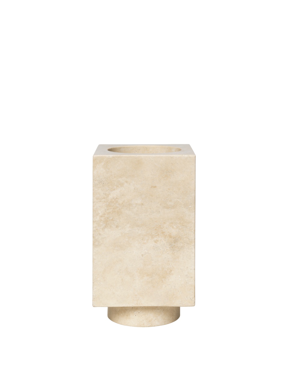 Vases Vaza bej din piatra 21 cm Hew Ferm Living