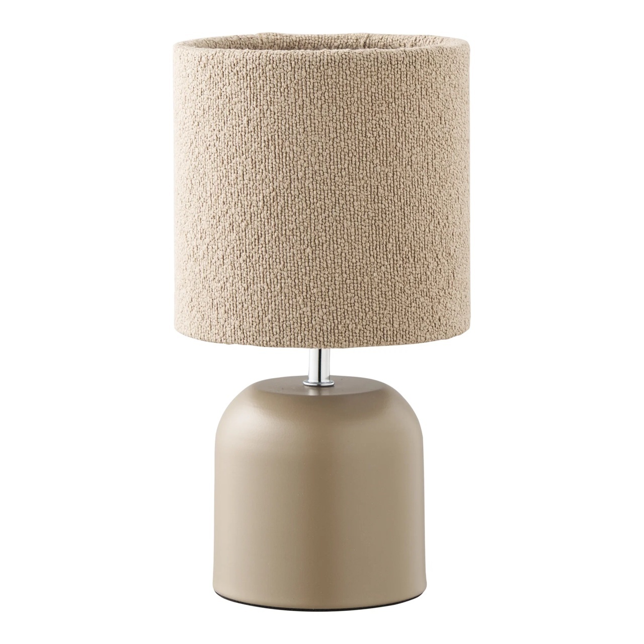 Lamps Veioza gri din metal 24 cm Morley House Nordic