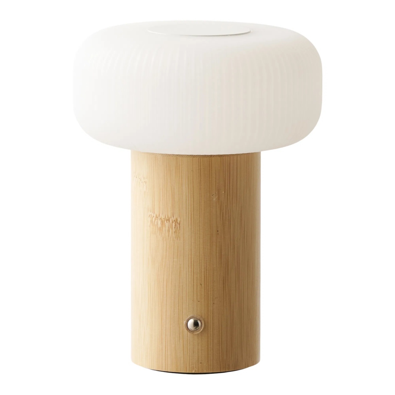 Lamps Veioza maro/alba din metal 18 cm Stafford House Nordic