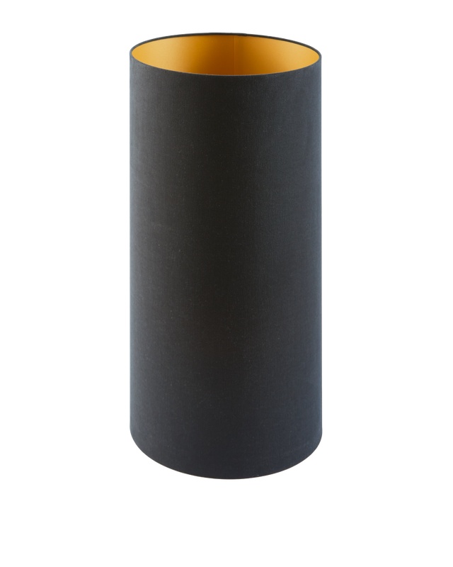 Lamp Shades Abajur negru din fibre sintetice Soft Canvas S Pols Potten