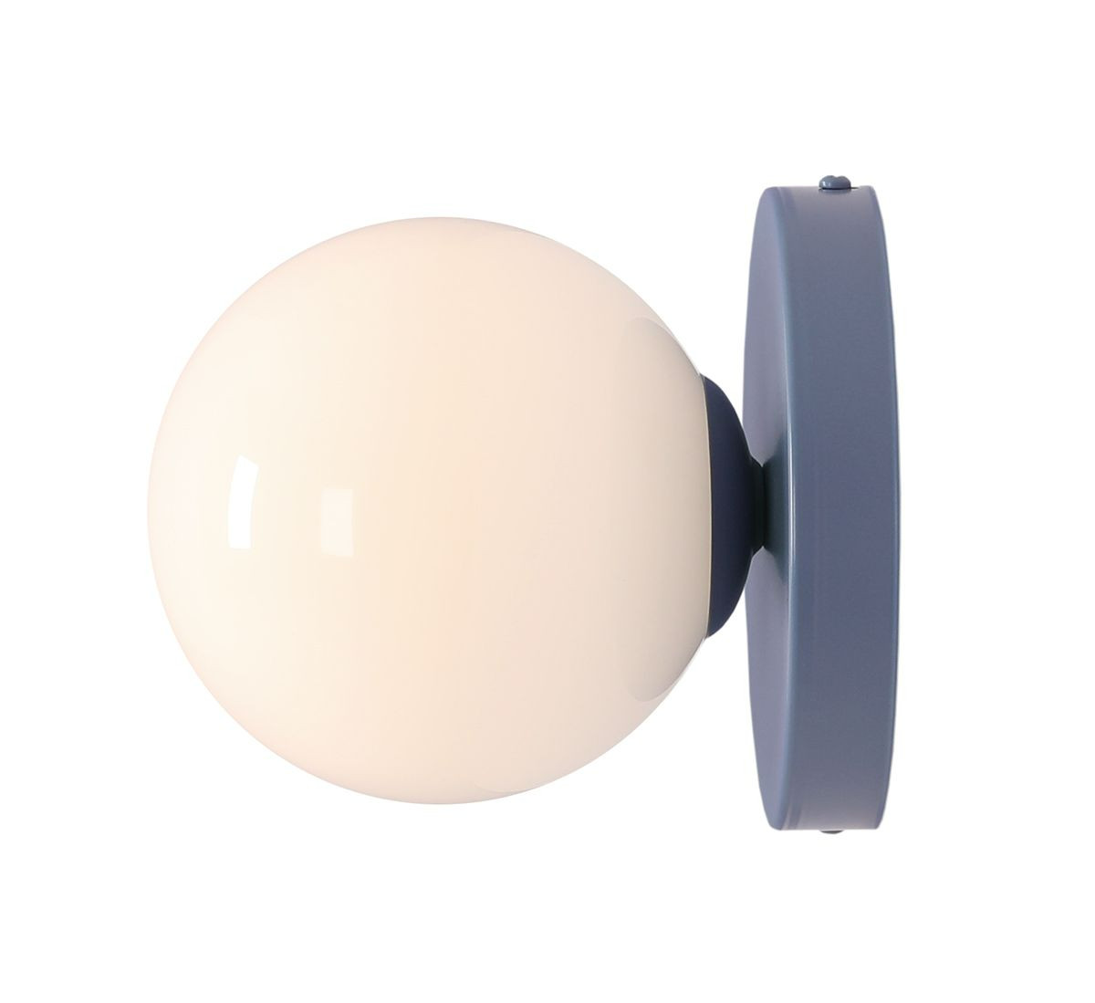 Quiet Object Aplica albastra/alba din metal Ball Quiet Object